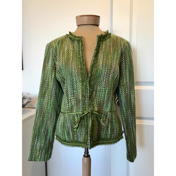 Robbie Bee Jackets & Blazers - Vintage Robbie Bee Green/Purple Jacket